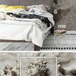 طرح پوستر کاغذ دیواری سه بعدی مجسمه الهه و فرشته برجسته