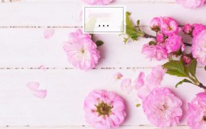 طرح پوستر دیواری گل های صورتی زیبا پس زمینه چوبی - Image 2