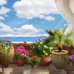 پوستر تراس رو به دریا