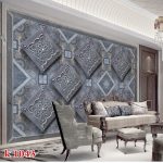 پوستردیواری سنگ هندسی