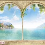 پوستر طاق زیبا رو به دریا