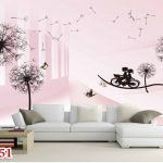 پوستر دیواری سه بعدی قاصدک
